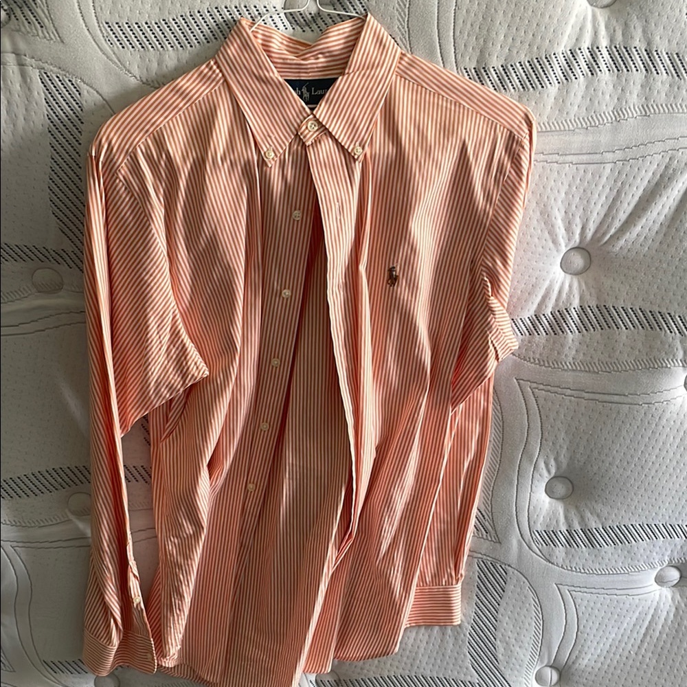 Polo by Ralph Lauren Orange Casual Button Down Shirt